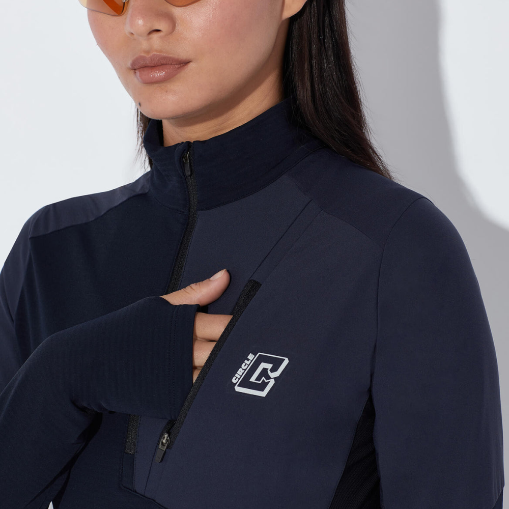 써클 윈터 레이어 2.0 네이비 여성 | 데얼스 아웃도어 전문 플랫폼