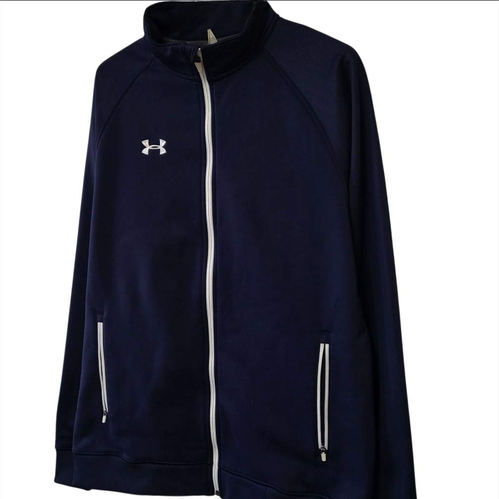 언더아머 네이비 져지 100-105 트랙탑 | 데얼스 아웃도어 전문 플랫폼