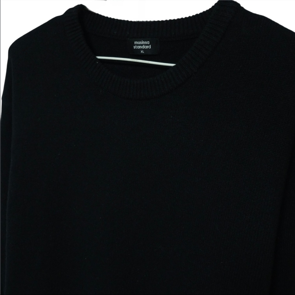 무신사 니트티셔츠 100-105 블랙 | 데얼스 아웃도어 전문 플랫폼