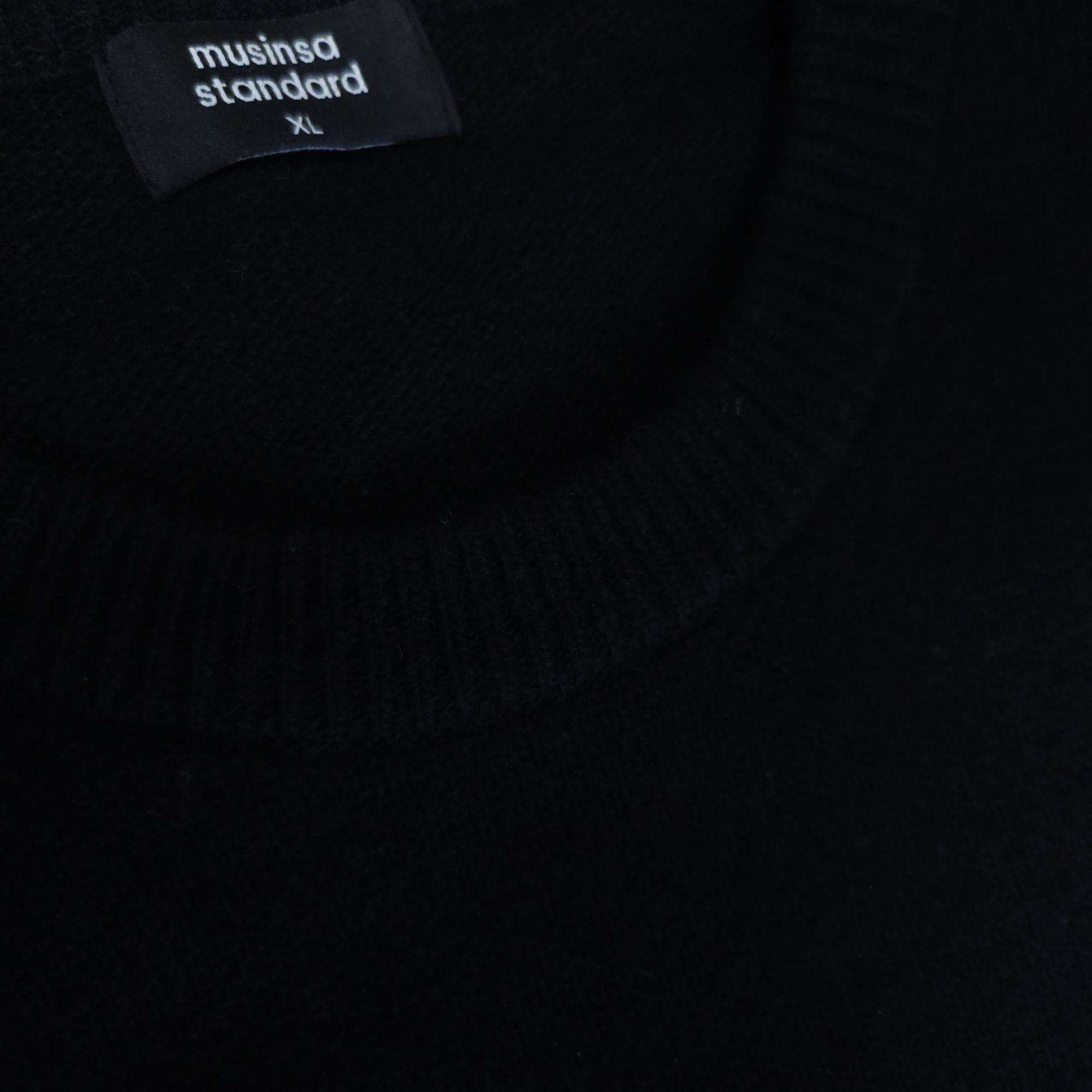 무신사 니트티셔츠 100-105 블랙 | 데얼스 아웃도어 전문 플랫폼