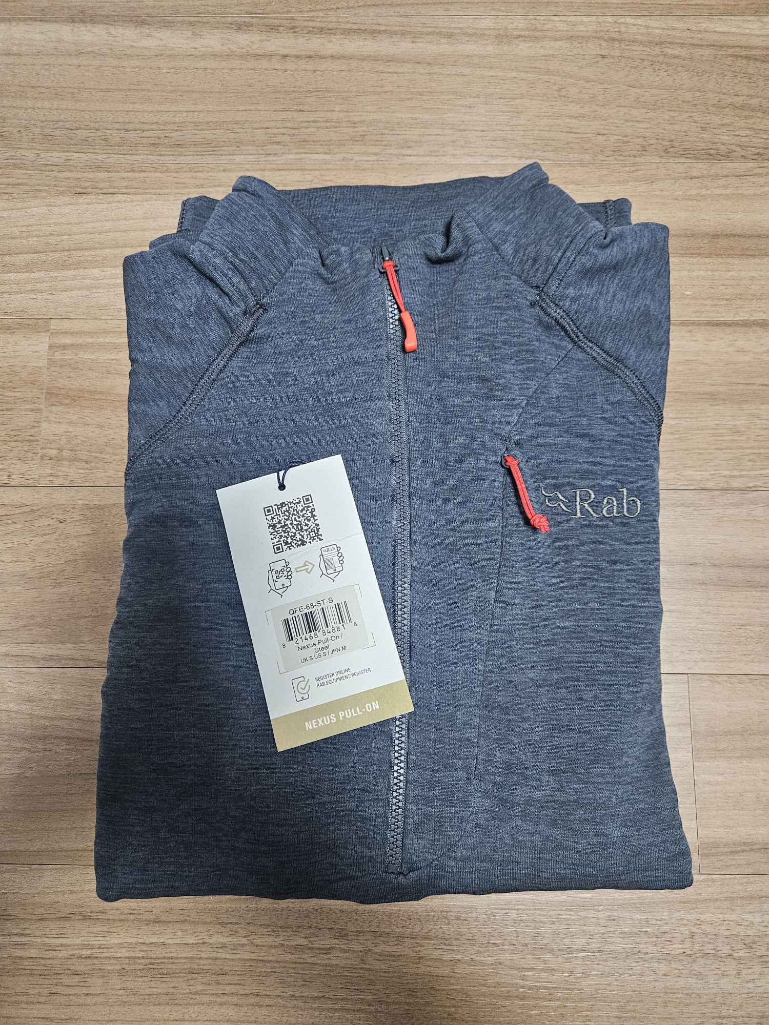 랩(Rab) 넥서스 하프집업 미드레이어 블루 | 데얼스 아웃도어 전문 플랫폼