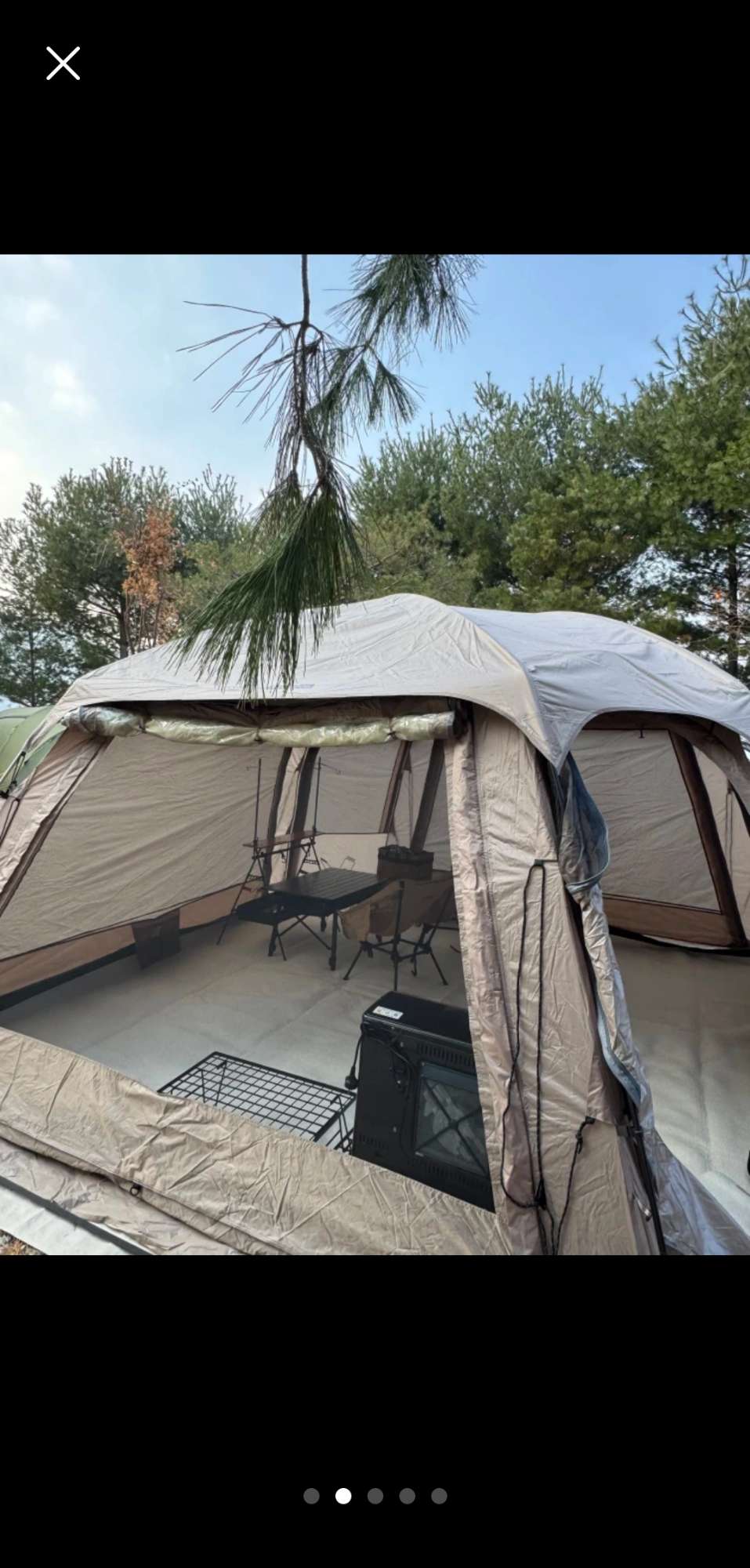 로티캠프 제로스트 S1 돔 쉘터 텐트 + 전용 카펫 | 데얼스 아웃도어 전문 플랫폼