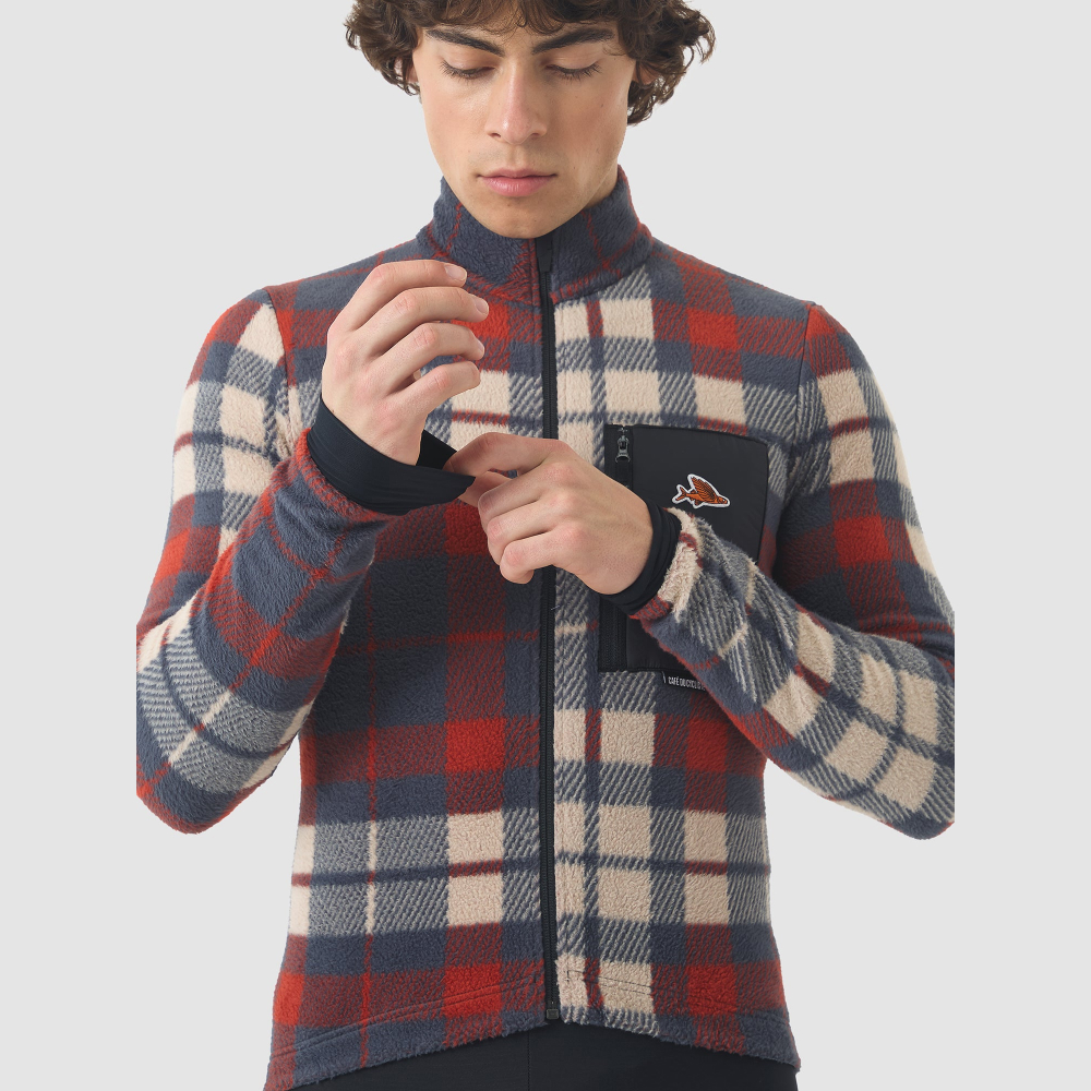 카페 드 사이클리스트 솔란지 아웃랜드 긴팔 져지 앤트러사이트 클레이 남성 | 데얼스 아웃도어 전문 플랫폼