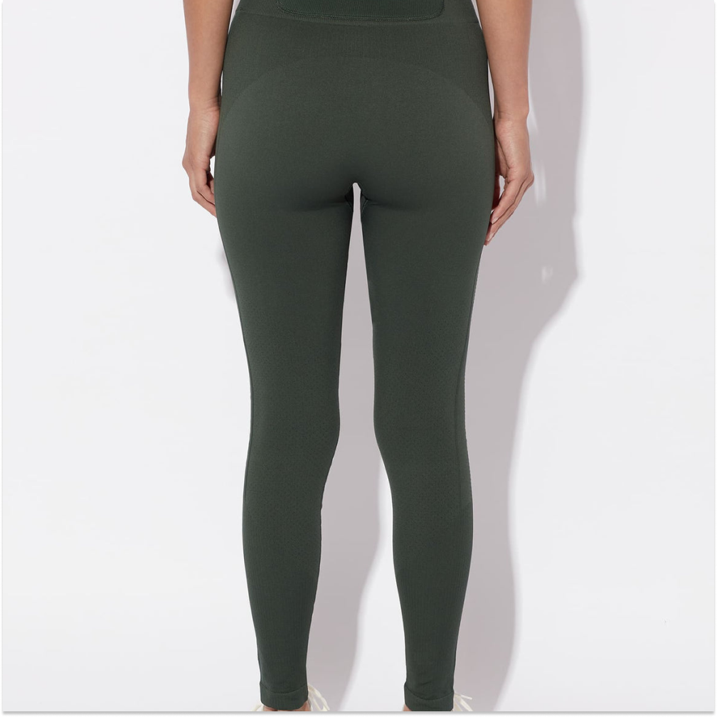 써클 에센셜 킵 더 플로우 심리스 레깅스 포레스트 그린 여성 | 데얼스 아웃도어 전문 플랫폼