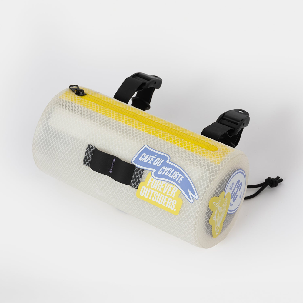 카페 드 사이클리스트 아웃랜드 자전거 핸들바 가방 트랜스페어런트 화이트 공용 | 데얼스 아웃도어 전문 플랫폼