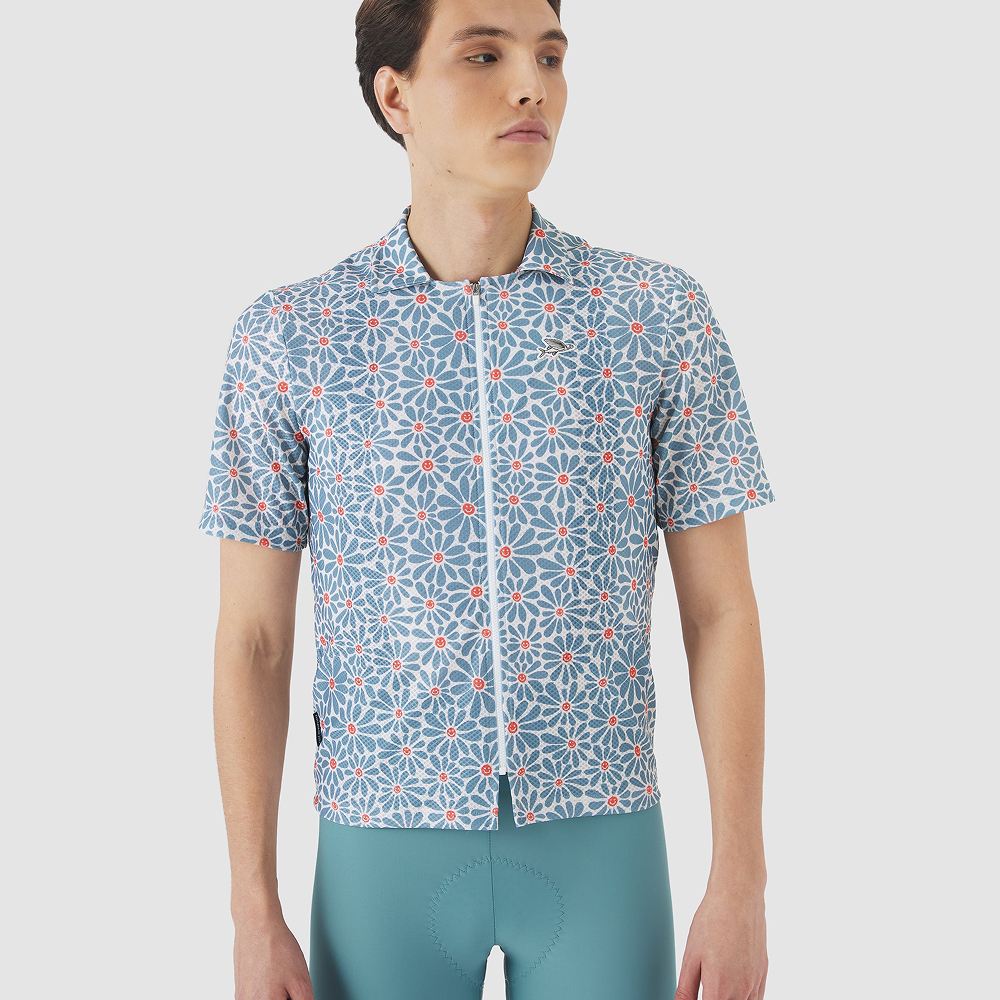 카페 드 사이클리스트 클라우딘 아웃랜드 반팔 져지 데이지 딥워터 공용 | 데얼스 아웃도어 전문 플랫폼