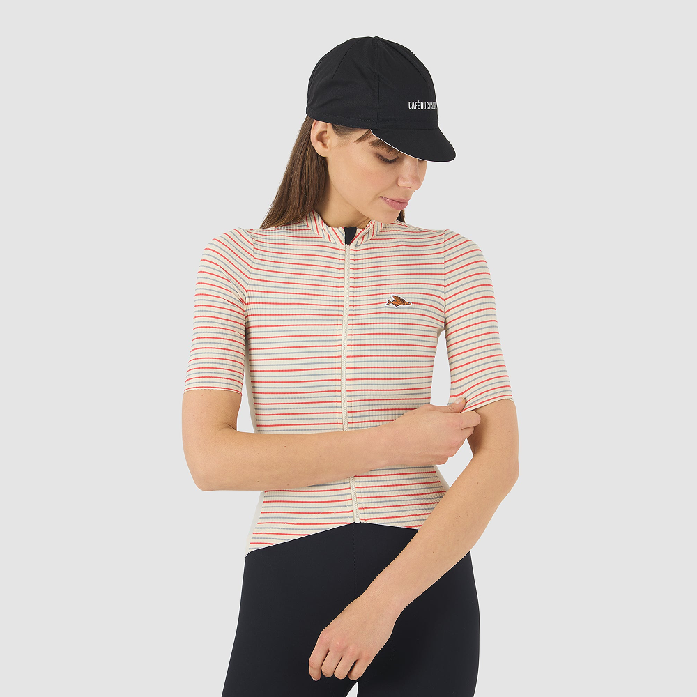 카페 드 사이클리스트 로미 클래식 반팔 져지 쵸크 파이어 여성 | 데얼스 아웃도어 전문 플랫폼