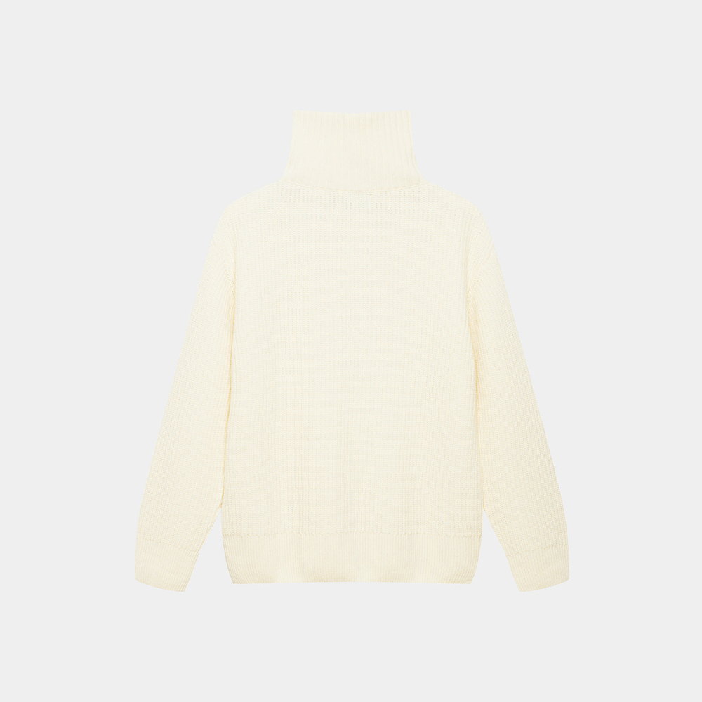 카페 드 사이클리스트 알리나 익스플로어 니트 스웨터 풀오버 쵸크 공용 | 데얼스 아웃도어 전문 플랫폼