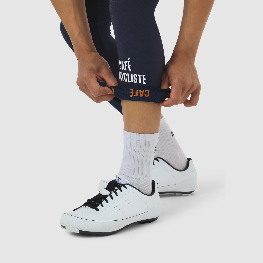 카페 드 사이클리스트 아드리엔 클래식 기모 빕 타이즈 네이비 여성 | 데얼스 아웃도어 전문 플랫폼