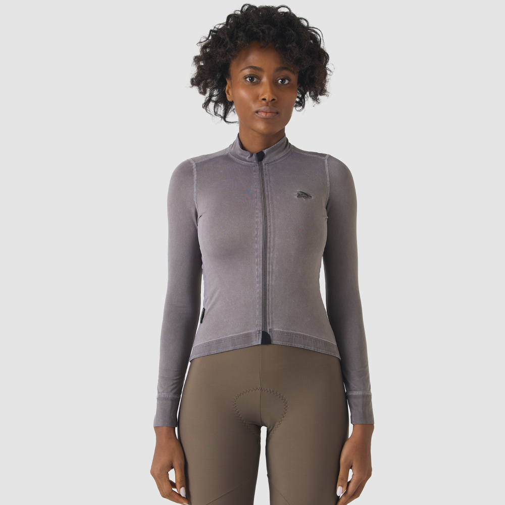 카페 드 사이클리스트 찰리 클래식 긴팔 져지 콜드 다이 차콜 여성 | 데얼스 아웃도어 전문 플랫폼