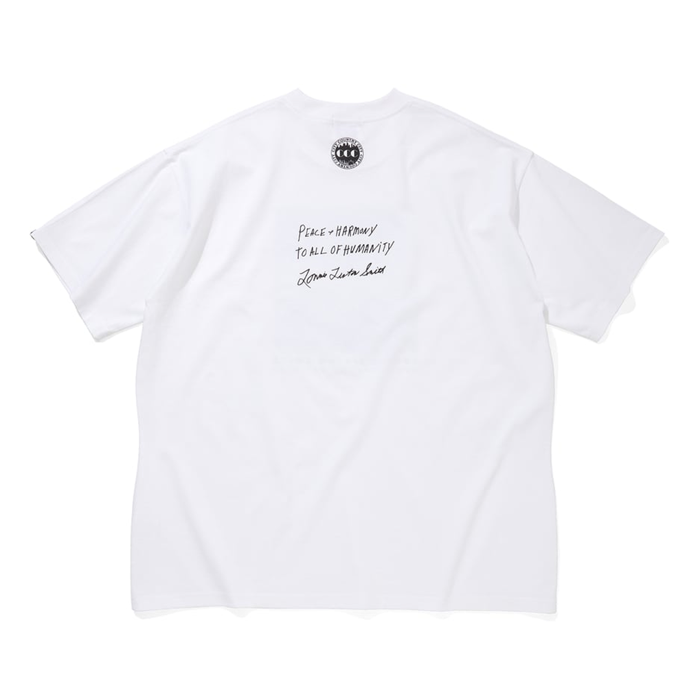 시티 컨트리 시티 x 로니 리스턴 스미스 코튼 티셔츠 송 포 더 칠드런 화이트 공용 | 데얼스 아웃도어 전문 플랫폼