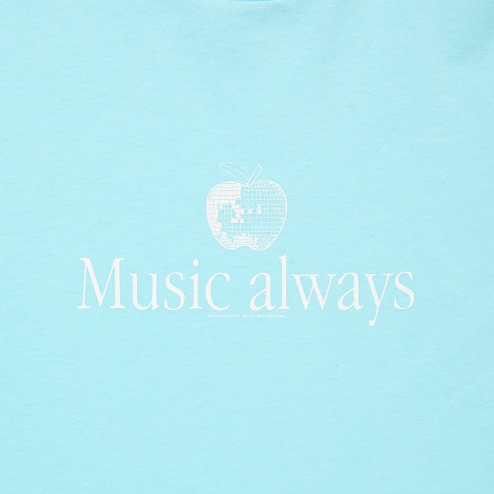 시티 컨트리 시티 코튼 반팔 티셔츠 뮤직 올웨이즈 블루 공용 | 데얼스 아웃도어 전문 플랫폼