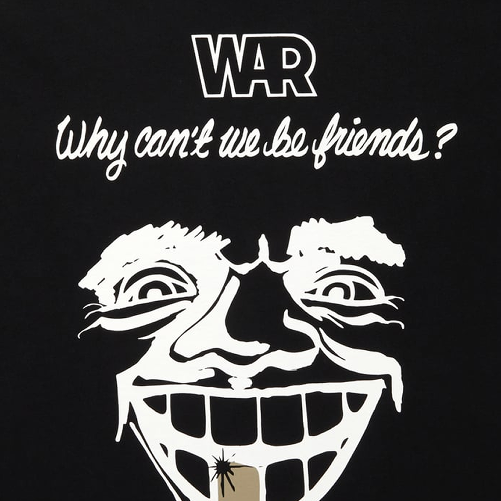 시티 컨트리 시티 x 워 코튼 포켓 반팔 티셔츠 와이 캔트 위 비 프렌즈? 001 블랙 공용 | 데얼스 아웃도어 전문 플랫폼