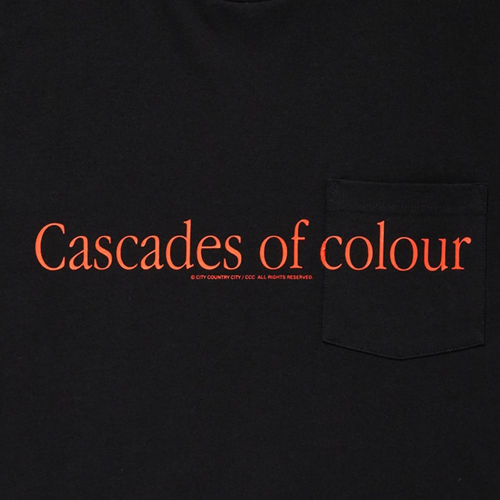 시티 컨트리 시티 코튼 포켓 반팔 티셔츠 캐스케이즈 오브 컬러 블랙 공용 | 데얼스 아웃도어 전문 플랫폼