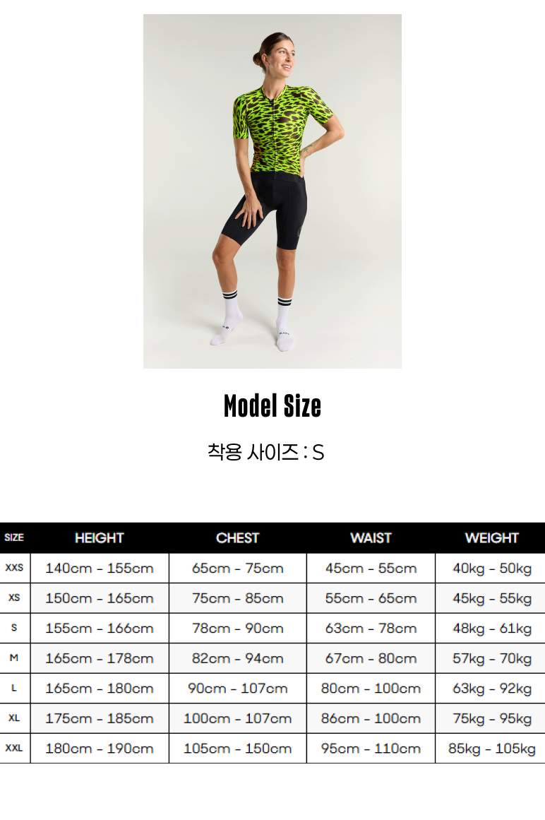 5-1 Women's Team SS Jersey - Neon그 외 정보.png