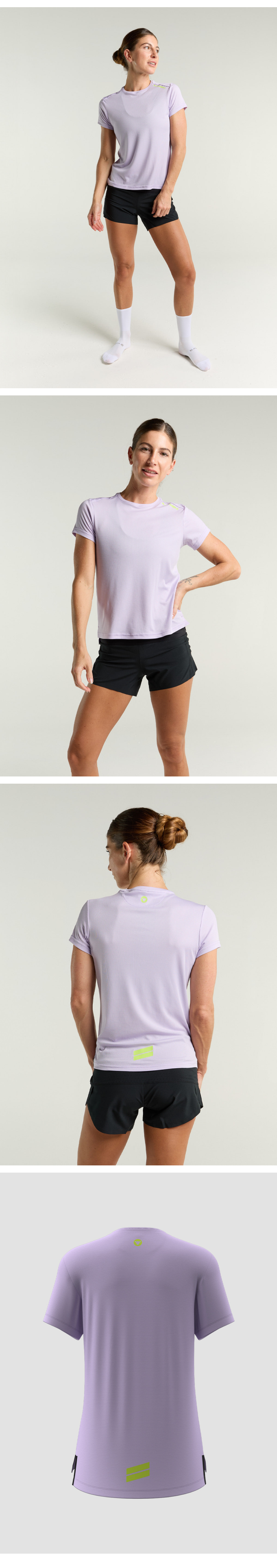 10-2 Women's Dry SS Tee - Pastel Lilac - 제품 사진2.png