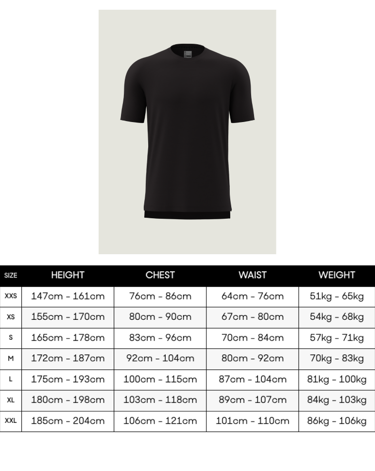 2-3 Men's Dry SS Tee - Black Reflective - 그 외 정보.png