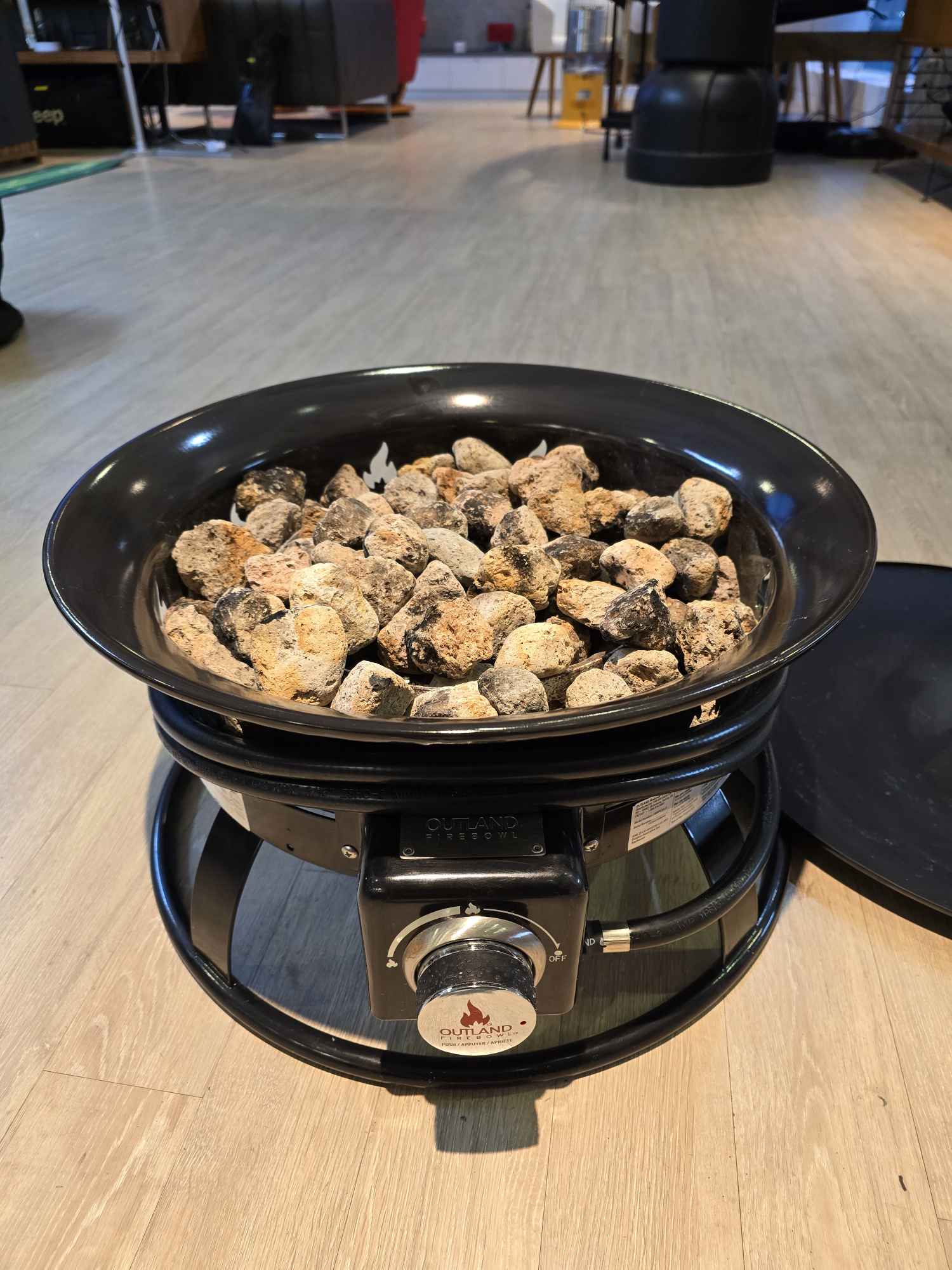 Outland Firebowl 휴대용 가스 화로-1번 피칭 | 데얼스 아웃도어 전문 플랫폼