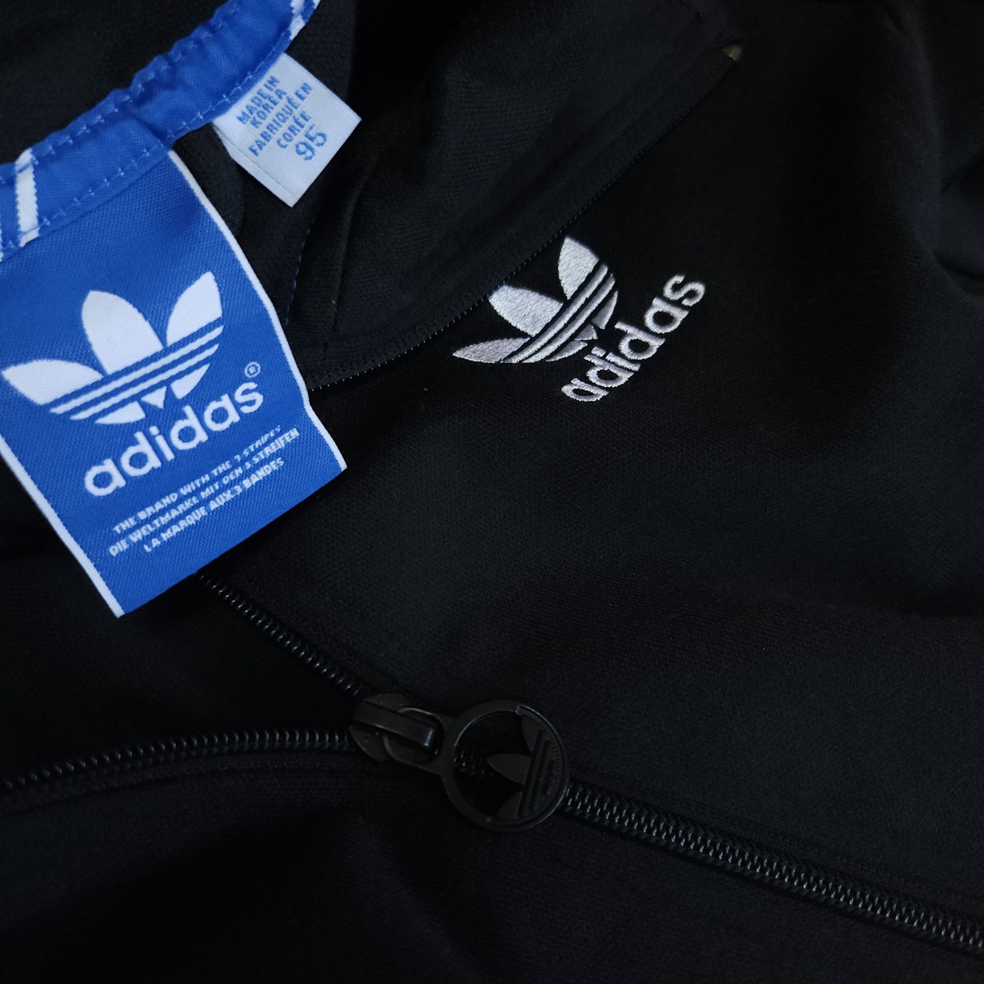 아디다스 파이어버드 블랙져지 90-95 트랙탑저지 | 데얼스 아웃도어 전문 플랫폼