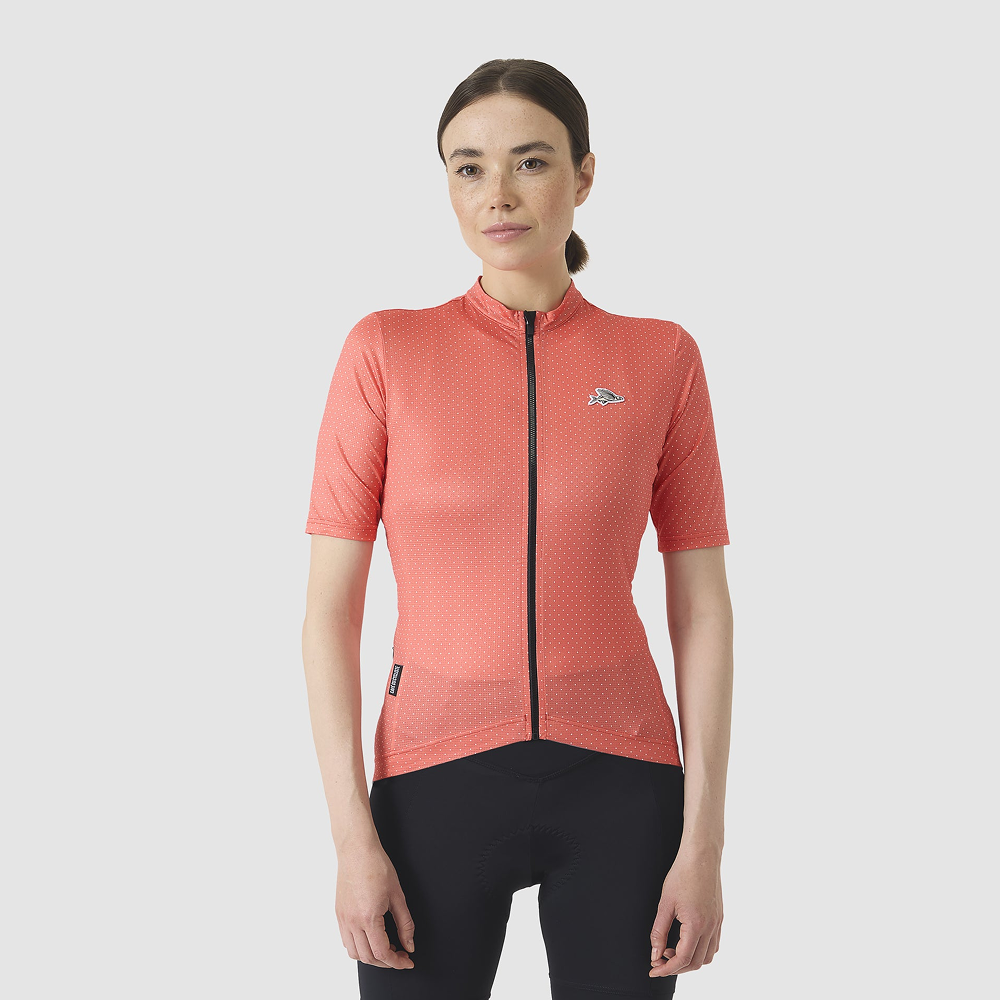 카페 드 사이클리스트 플로레뜨 클래식 반팔 져지 파이어 여성 | 데얼스 아웃도어 전문 플랫폼