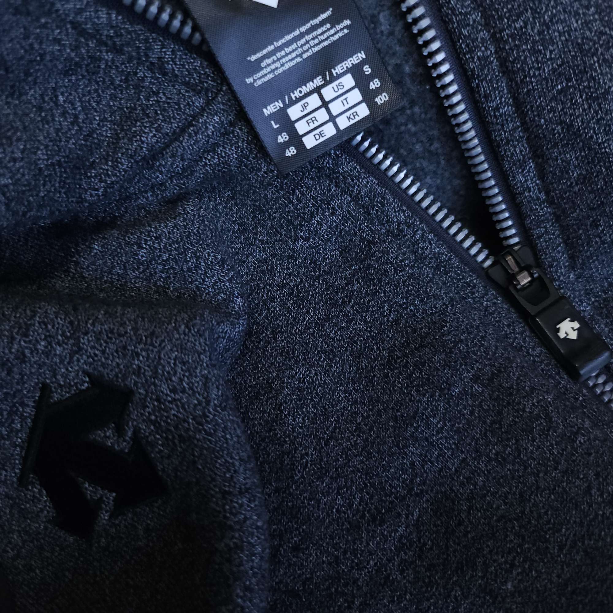 데상트 기모 져지 집업 95-100 트랙탑 | 데얼스 아웃도어 전문 플랫폼