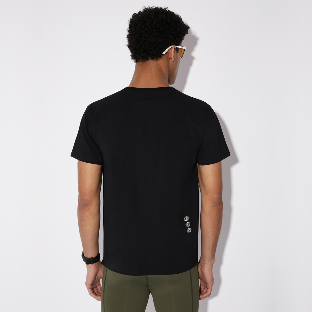 써클 에센셜 어질리티 런 반팔 티셔츠 오닉스 블랙 남성 | 데얼스 아웃도어 전문 플랫폼