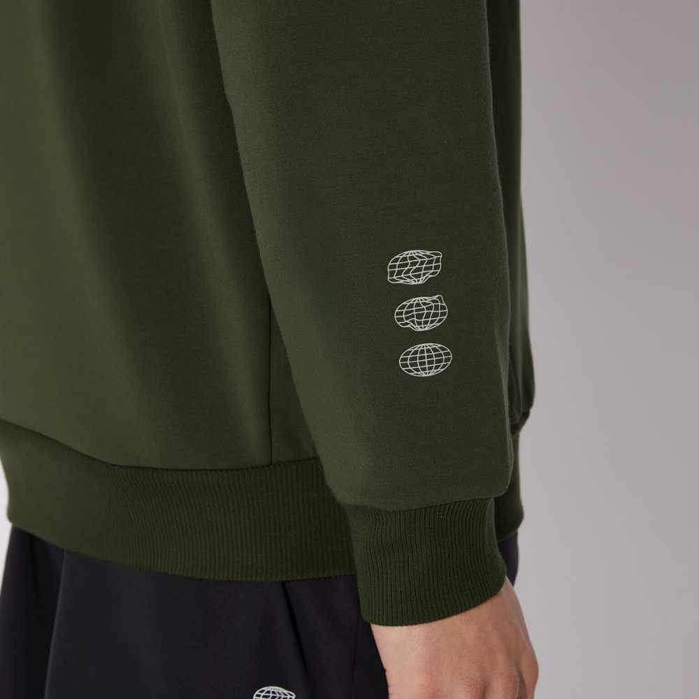 써클 에브리데이 겟 럭키 스웨트셔츠 모스 그린 남성 | 데얼스 아웃도어 전문 플랫폼