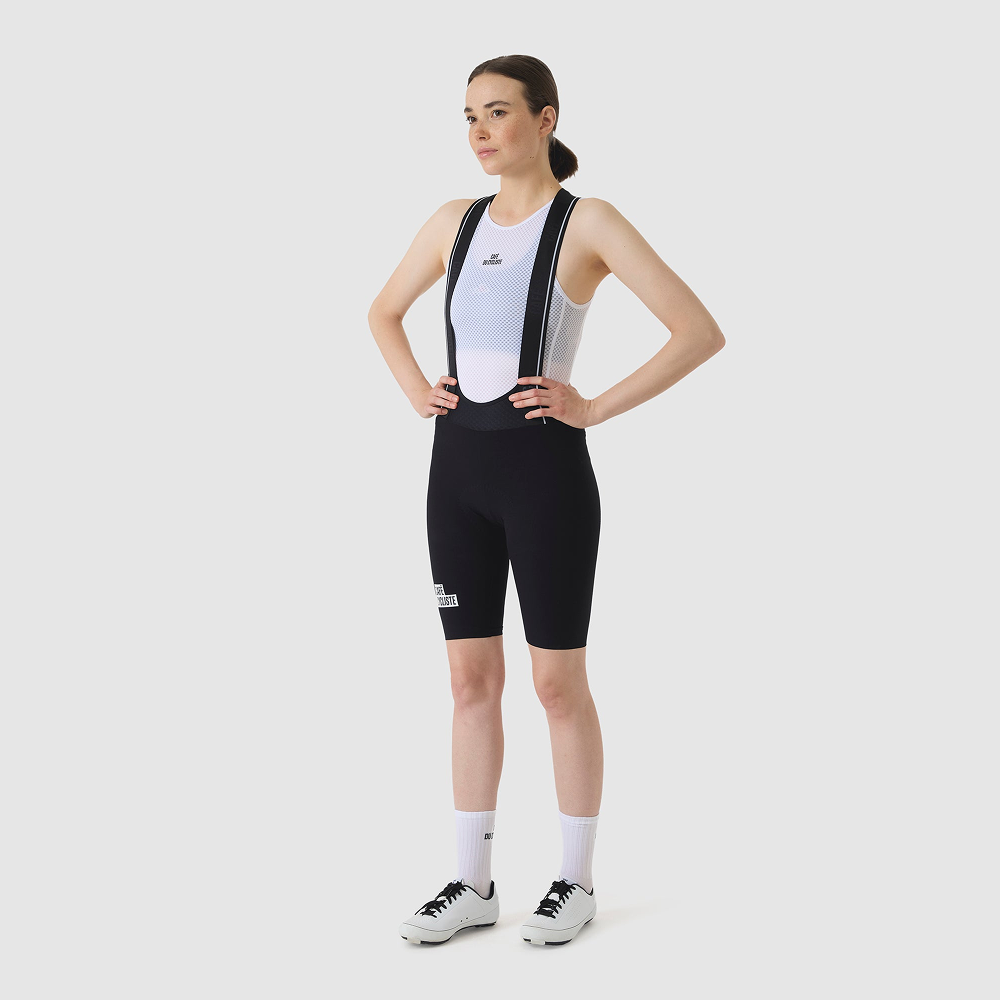 카페 드 사이클리스트 빅투아르 레이스 빕숏 블랙 여성 | 데얼스 아웃도어 전문 플랫폼