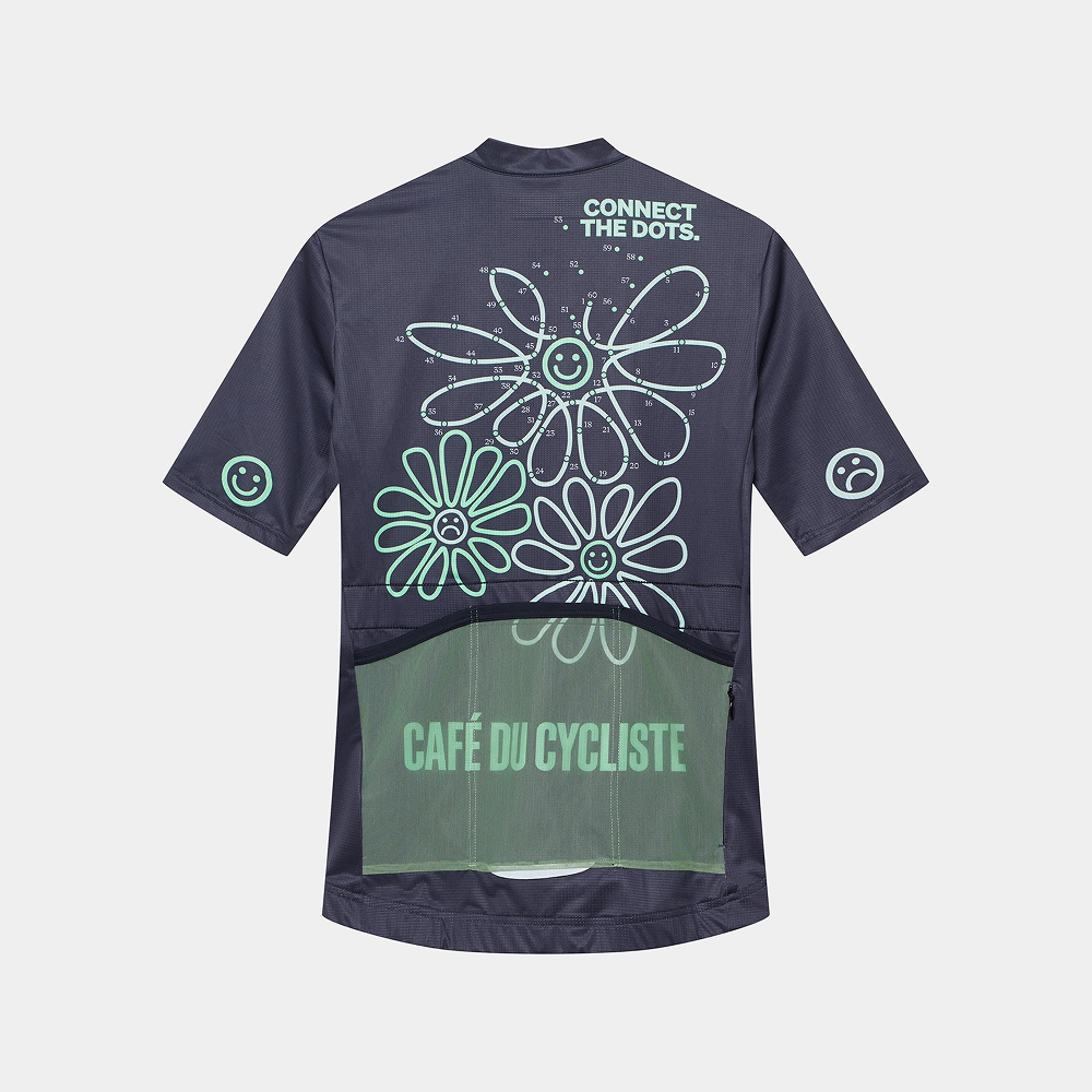 카페 드 사이클리스트 플로레뜨 클래식 반팔 져지 닷 앤트러사이트 여성 | 데얼스 아웃도어 전문 플랫폼