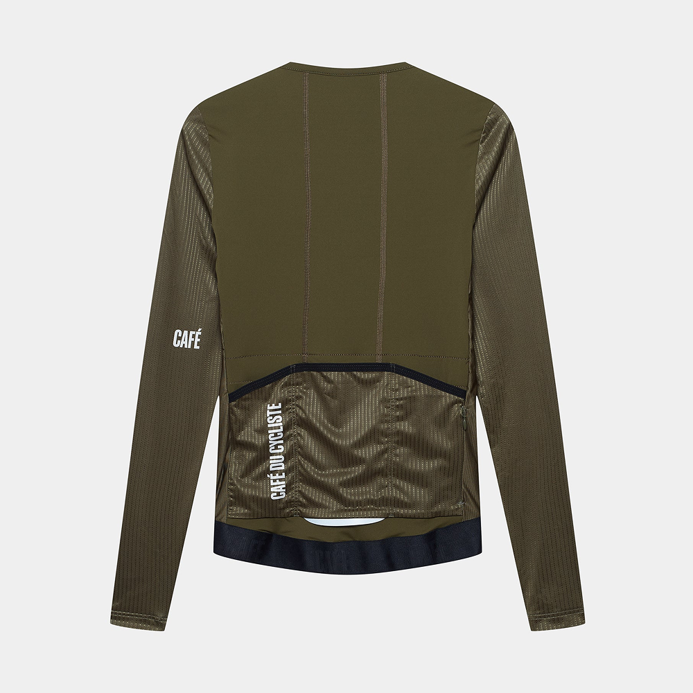 카페 드 사이클리스트 록산 레이스 긴팔 져지 카키 남성 | 데얼스 아웃도어 전문 플랫폼