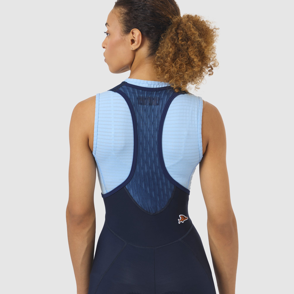 카페 드 사이클리스트 아드리엔 클래식 기모 빕 타이즈 네이비 여성 | 데얼스 아웃도어 전문 플랫폼