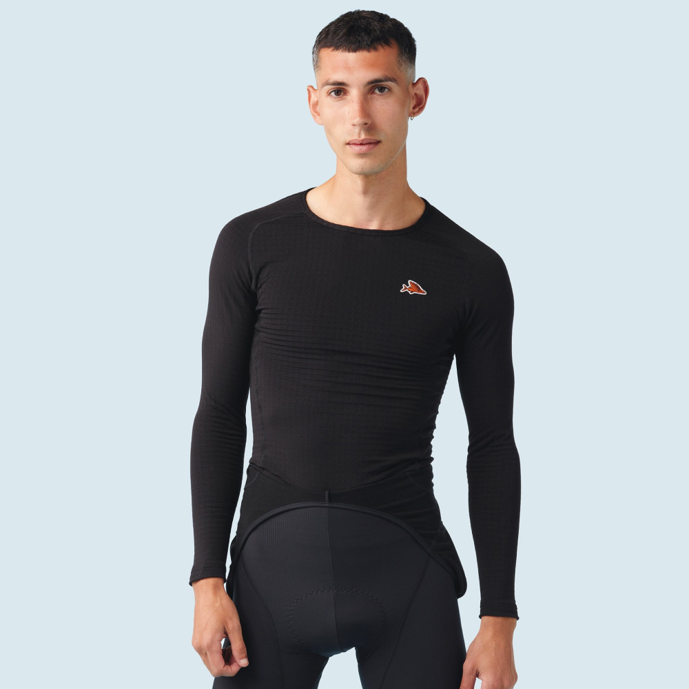 카페 드 사이클리스트 콜린 클래식 베이스레이어 긴팔 블랙 남성 | 데얼스 아웃도어 전문 플랫폼