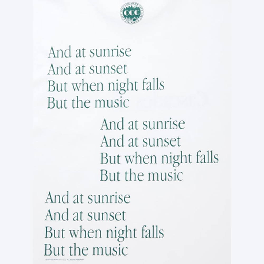 시티 컨트리 시티 코튼 포켓 반팔 티셔츠 캐스케이즈 오브 컬러 화이트 공용 | 데얼스 아웃도어 전문 플랫폼