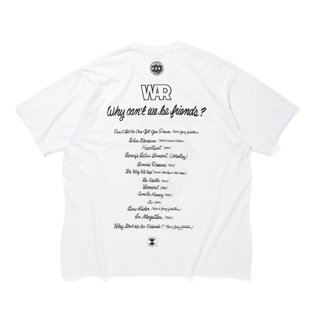 시티 컨트리 시티 x 워 코튼 포켓 반팔 티셔츠 와이 캔트 위 비 프렌즈? 002 화이트 공용 | 데얼스 아웃도어 전문 플랫폼