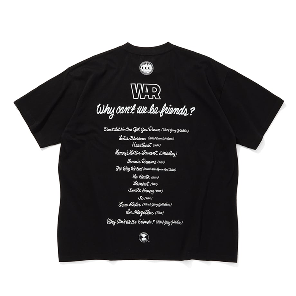 시티 컨트리 시티 x 워 코튼 포켓 반팔 티셔츠 와이 캔트 위 비 프렌즈? 002 블랙 공용 | 데얼스 아웃도어 전문 플랫폼