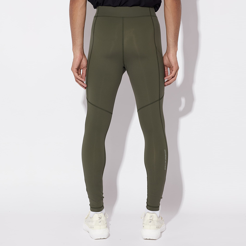 써클 에센셜 맨 인 타이즈 러닝 레깅스 모스 그린 남성 | 데얼스 아웃도어 전문 플랫폼
