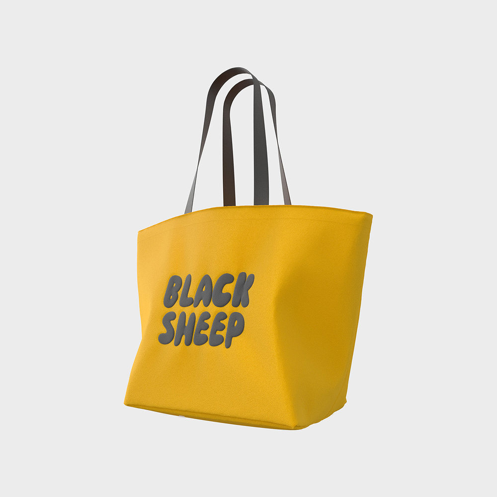 블랙쉽 스포츠웨어 토트백 옐로우 공용 | 데얼스 아웃도어 전문 플랫폼