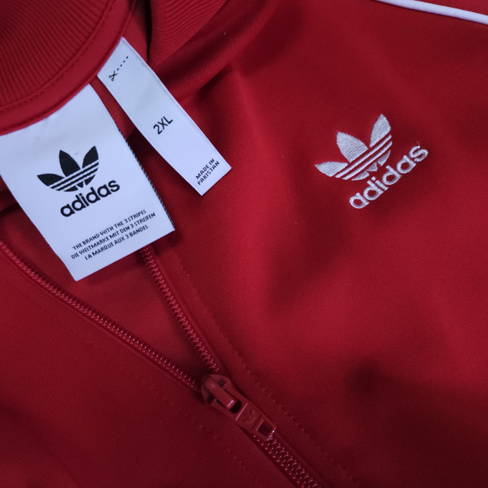 아디다스 파이어버드져지 레드 100-105 트랙탑 | 데얼스 아웃도어 전문 플랫폼