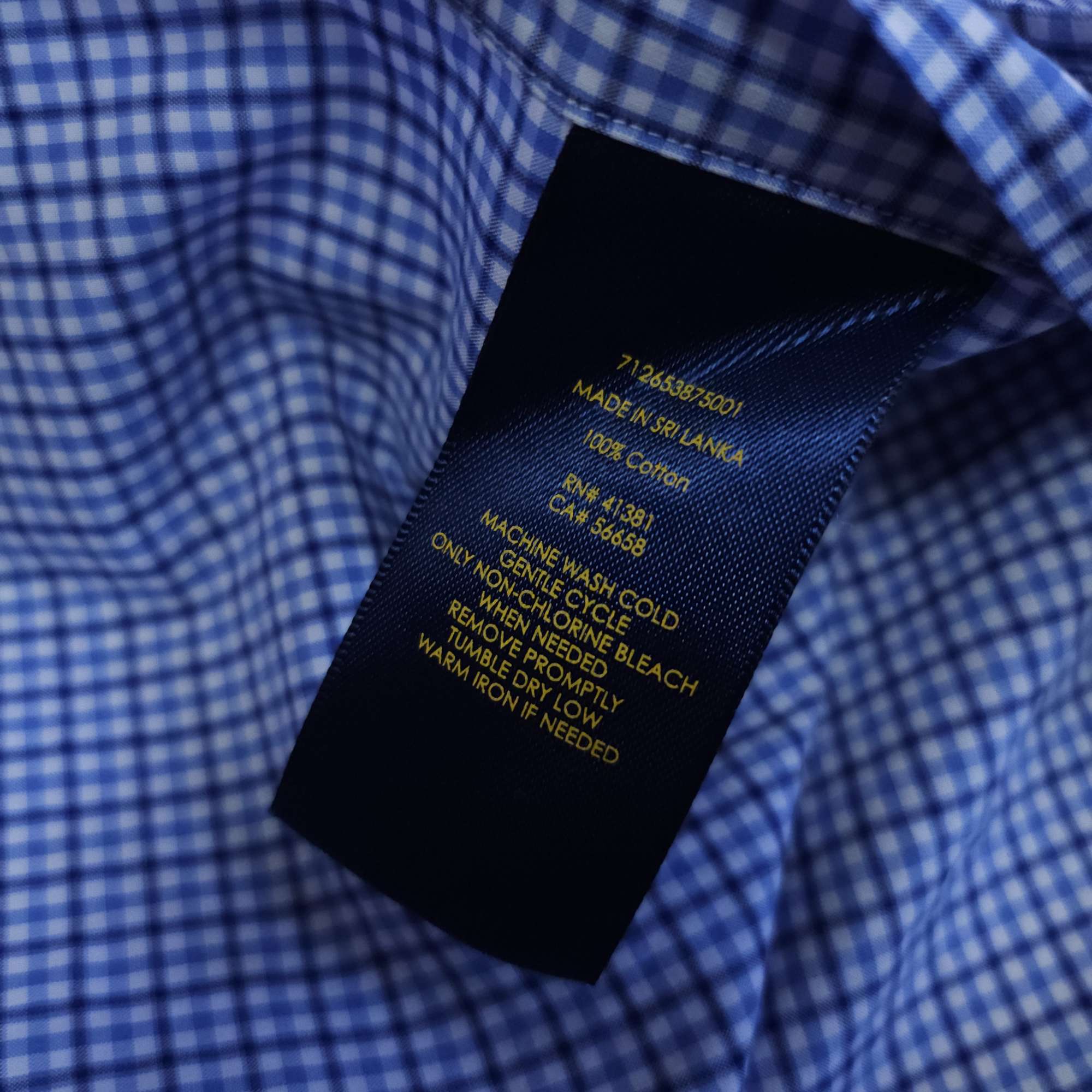 폴로 랄프로렌 체크셔츠남방 95M | 데얼스 아웃도어 전문 플랫폼