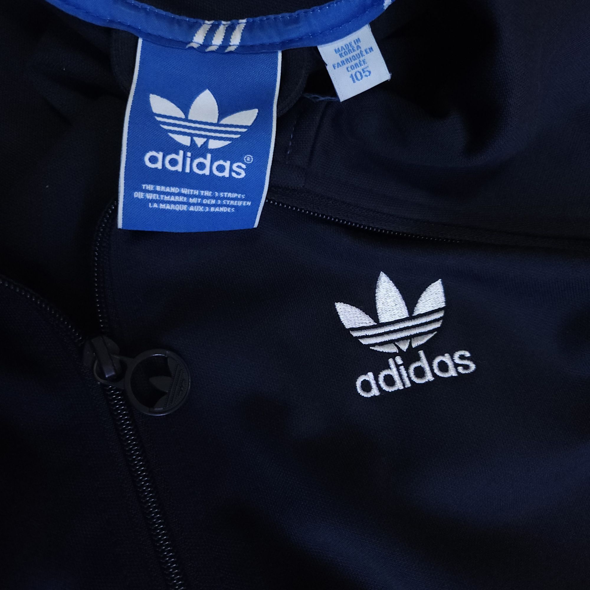 아디다스 파이어버드 네이비 져지 100-105 유로파트랙탑 | 데얼스 아웃도어 전문 플랫폼