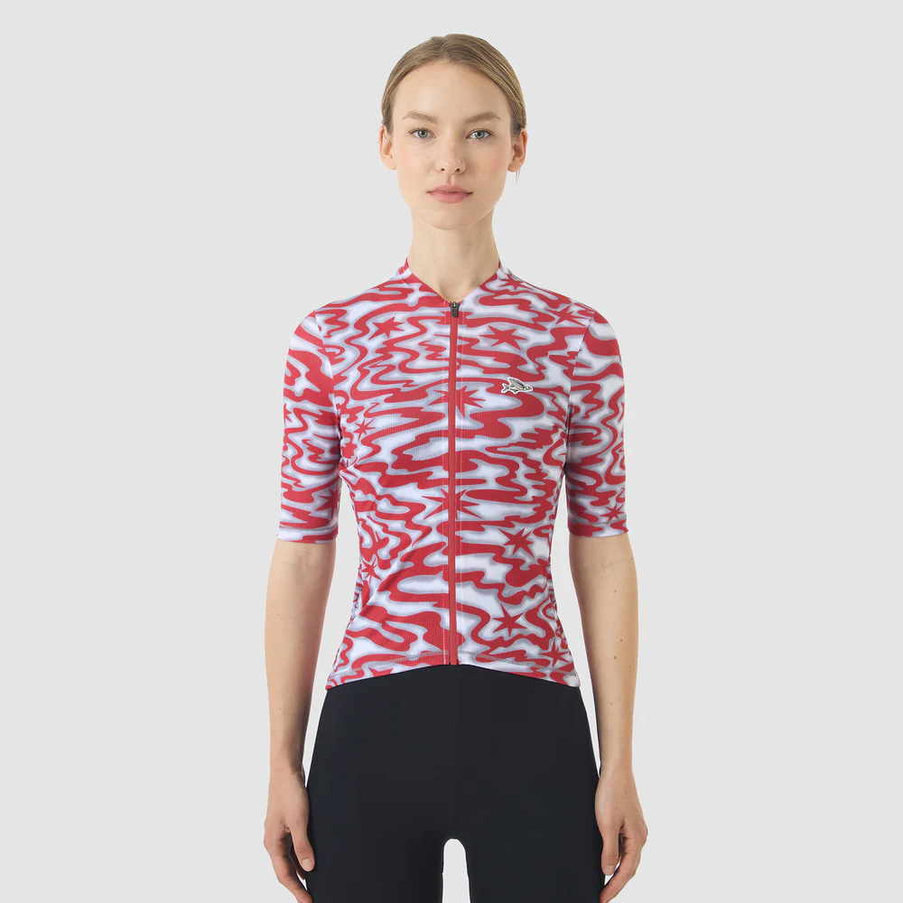 카페 드 사이클리스트 로레트 클래식 반팔 져지 스타즈 파이어드 문 여성 | 데얼스 아웃도어 전문 플랫폼