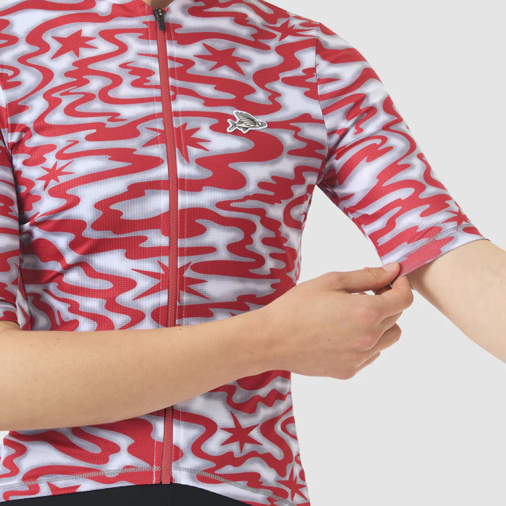 카페 드 사이클리스트 로레트 클래식 반팔 져지 스타즈 파이어드 문 여성 | 데얼스 아웃도어 전문 플랫폼