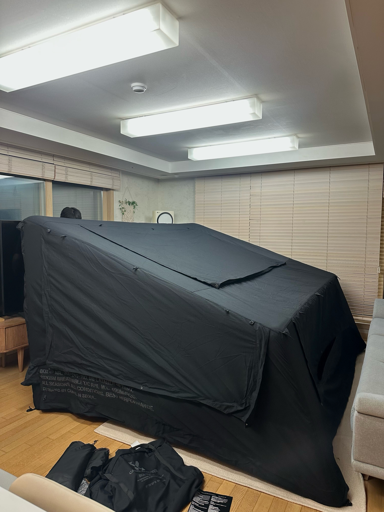 캠빌에어박스 4P  텐트  | 데얼스 아웃도어 전문 플랫폼