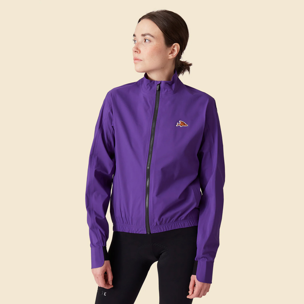 카페 드 사이클리스트 수제트 클래식 방수 자켓 아메티스트 여성 | 데얼스 아웃도어 전문 플랫폼