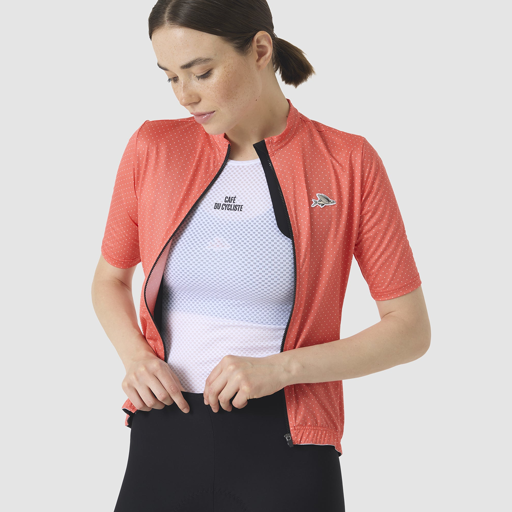 카페 드 사이클리스트 릴리안 클래식 민소매 베이스레이어 화이트 여성 | 데얼스 아웃도어 전문 플랫폼