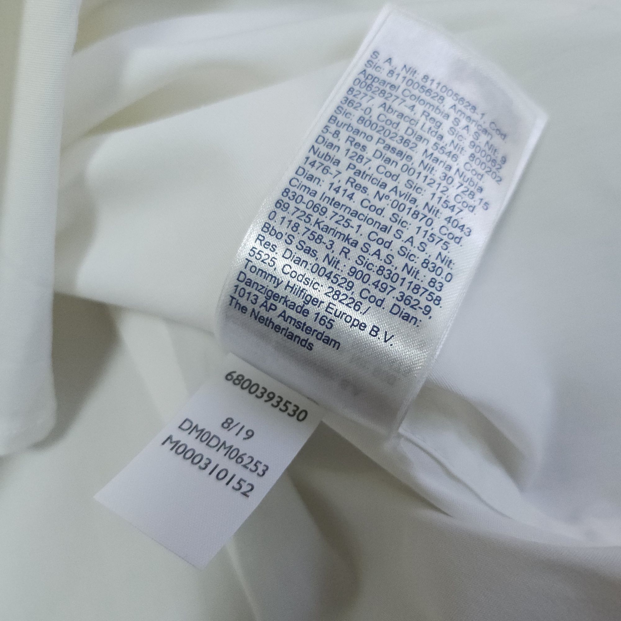 타미힐피거 흰색셔츠 남방 95-100 | 데얼스 아웃도어 전문 플랫폼