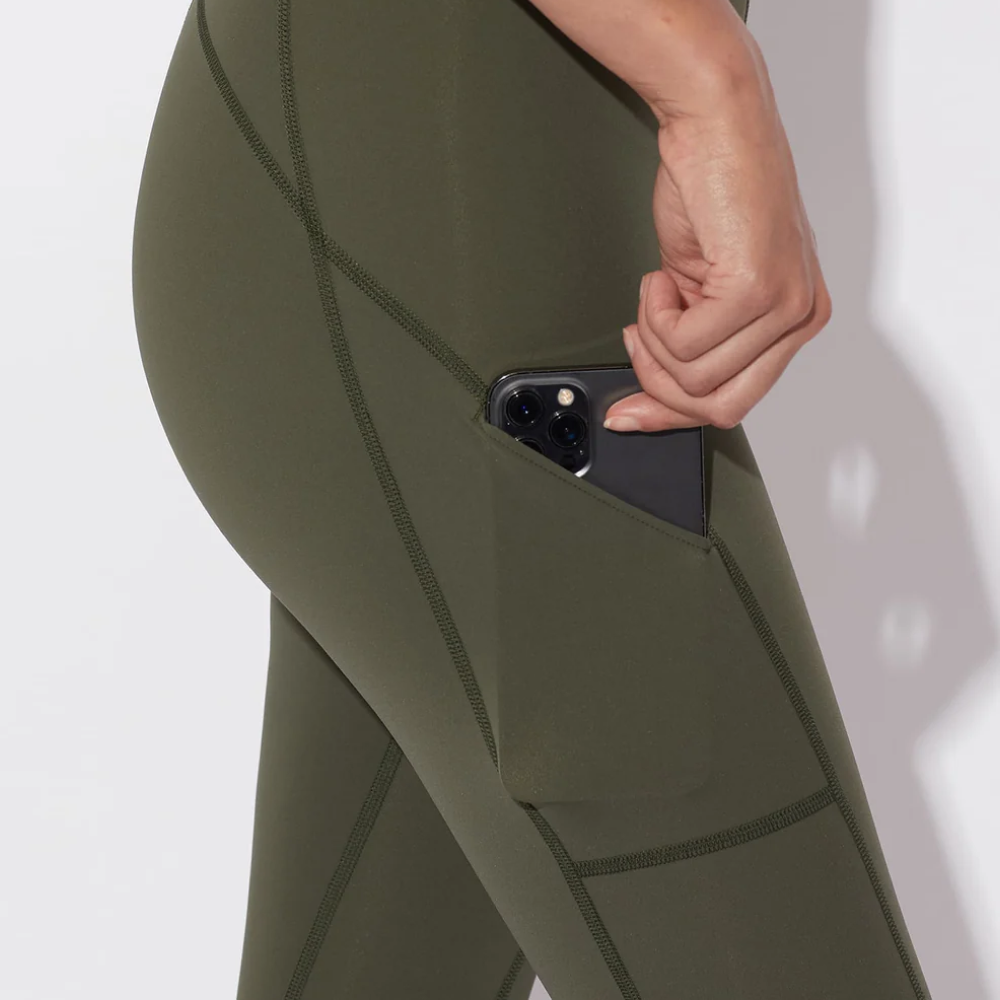 써클 에센셜 겟 인 쉐이프 레깅스 2.0 모스 그린 여성 | 데얼스 아웃도어 전문 플랫폼