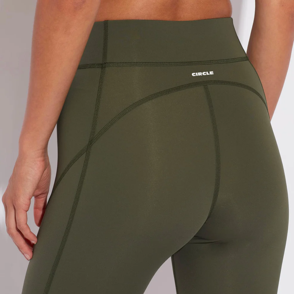 써클 에센셜 겟 인 쉐이프 레깅스 2.0 모스 그린 여성 | 데얼스 아웃도어 전문 플랫폼