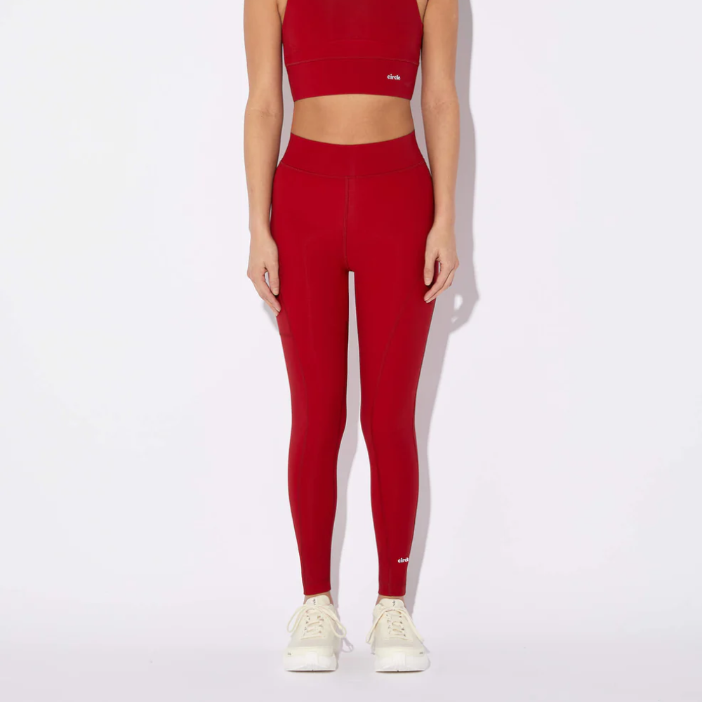 써클 겟 인 쉐이프 레깅스 레드 체리 여성 | 데얼스 아웃도어 전문 플랫폼