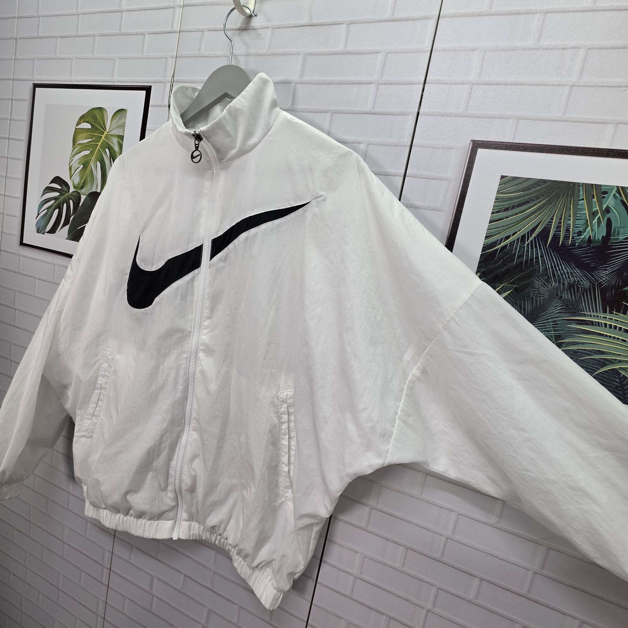 나이키 에센션 우븐 집업 자켓 바람막이 M 사이즈 | 데얼스 아웃도어 전문 플랫폼